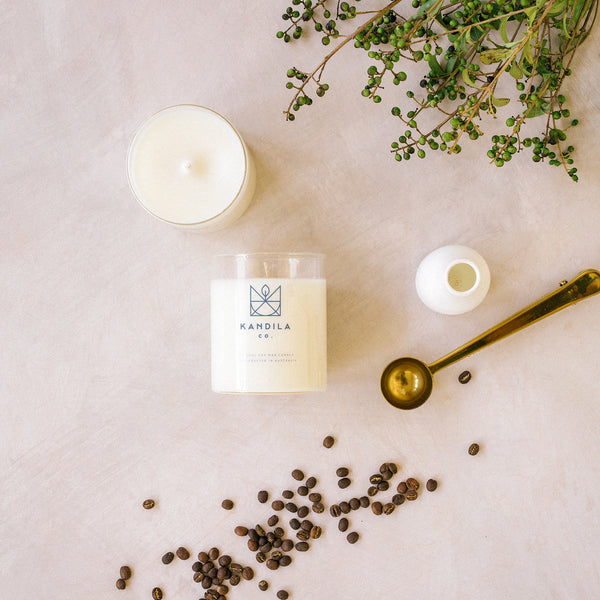 Kandila Co. Espresso Soy Wax Candle Melbourne Australia Kandila Company