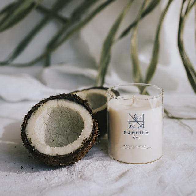 Kandila Company Tropical Treat Natural Vegan Soy Candle Melbourne Australia