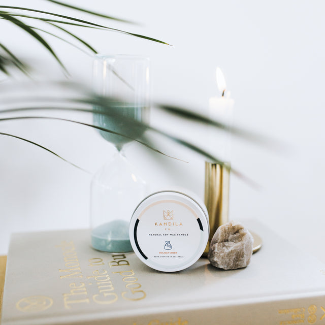 Kandila Company Holiday Cheer Natural Vegan Soy Candle Melbourne Australia