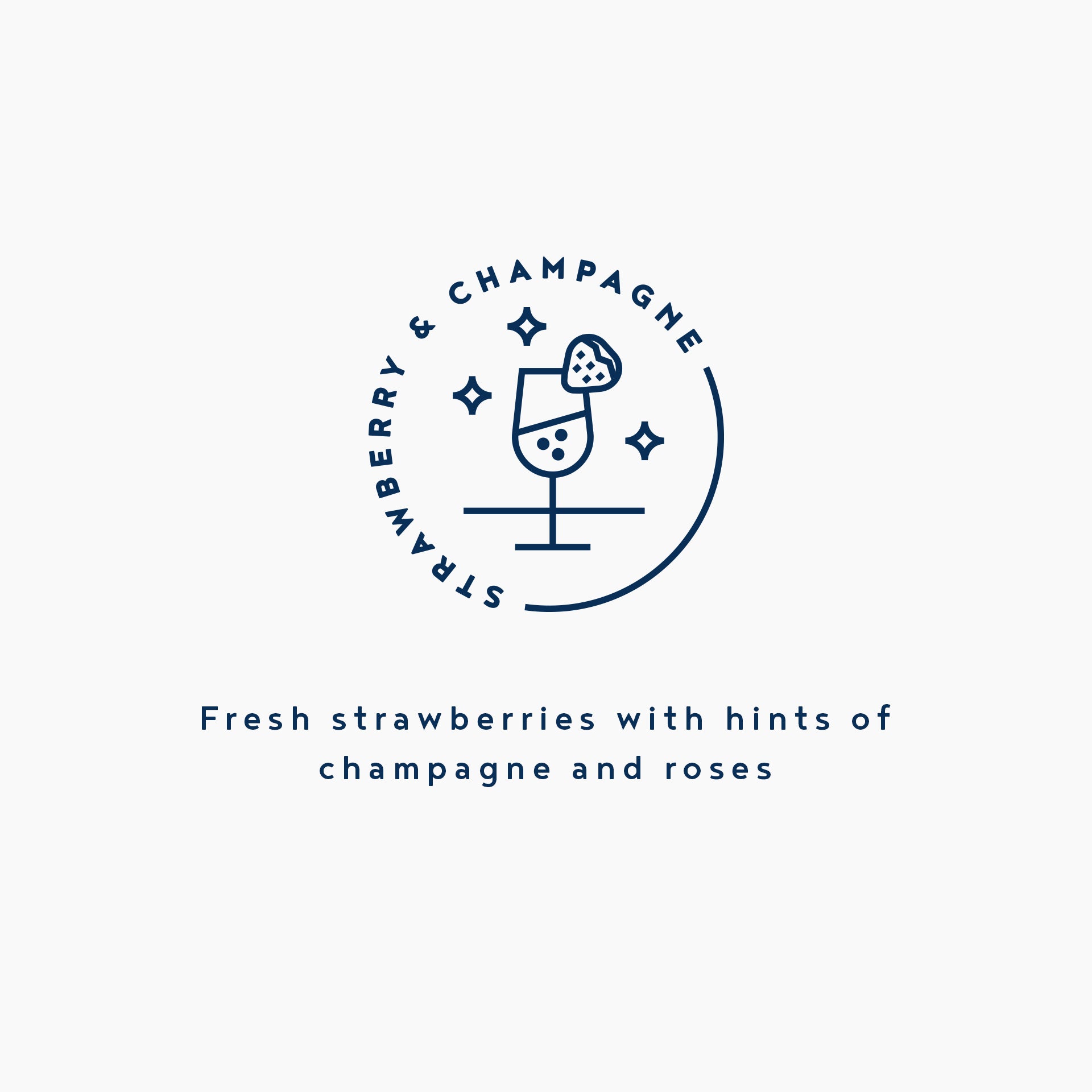 Kandila Company Strawberry and Champagne Natural Vegan Soy Candle Melbourne Australia